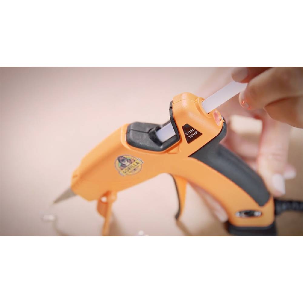 Gorilla Hot Glue Sticks Clear 4inch Mini 30 Count For High/Low Temp