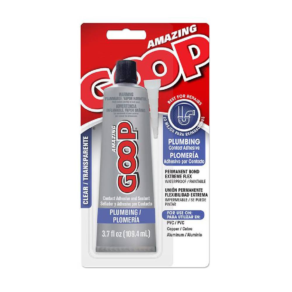 Amazing Goop Plumbing Clear Adhesive Sealant Repair Bond Eclectic