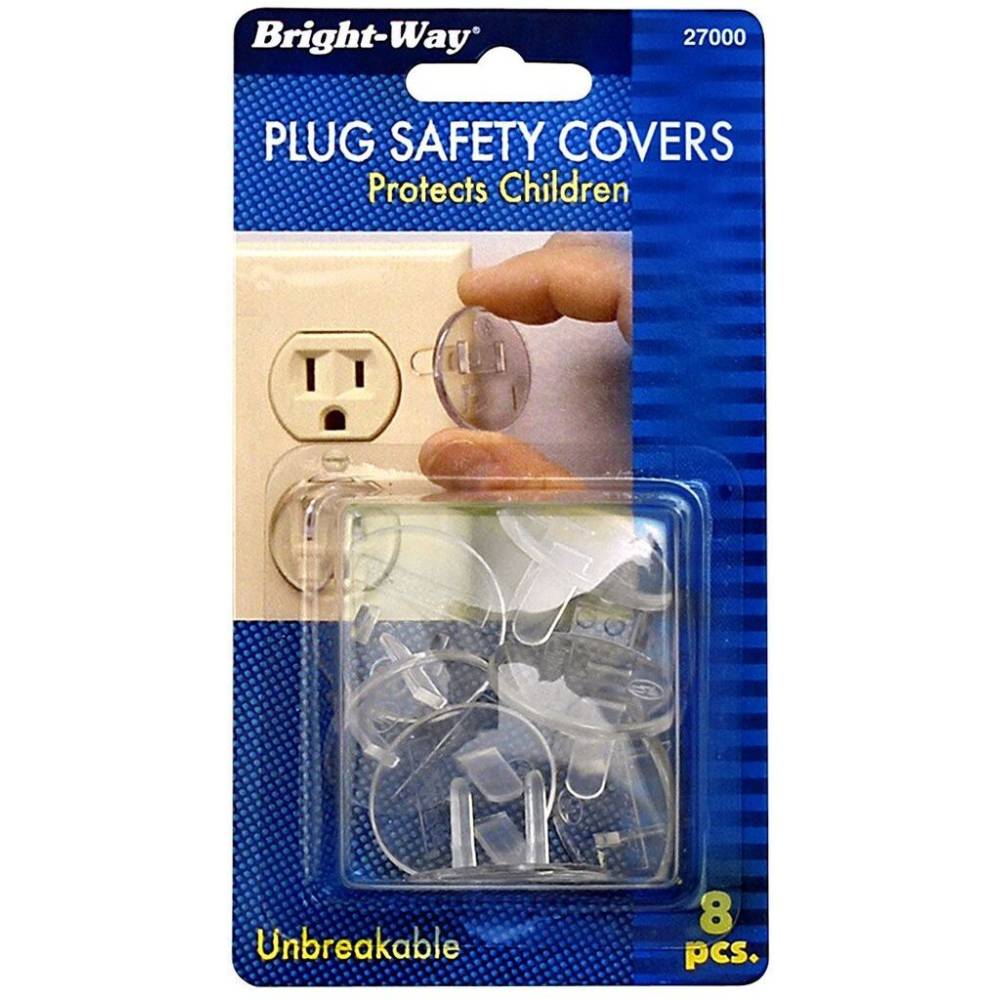 Bright Way Plug Safety Covers Outlet Caps Protects Children Unbreakable