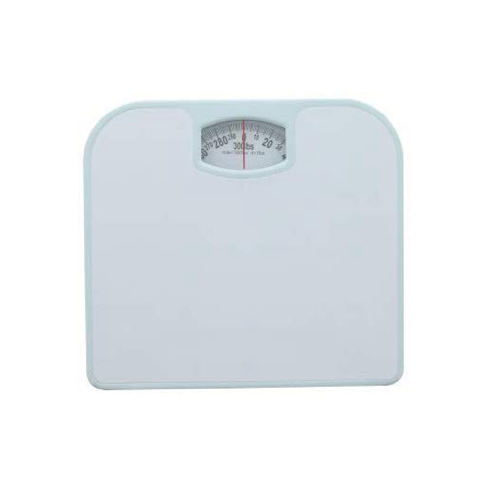 Bathroom Bath Scale Mechanical Dial Heavy Duty Steel 300 LB Body Weight