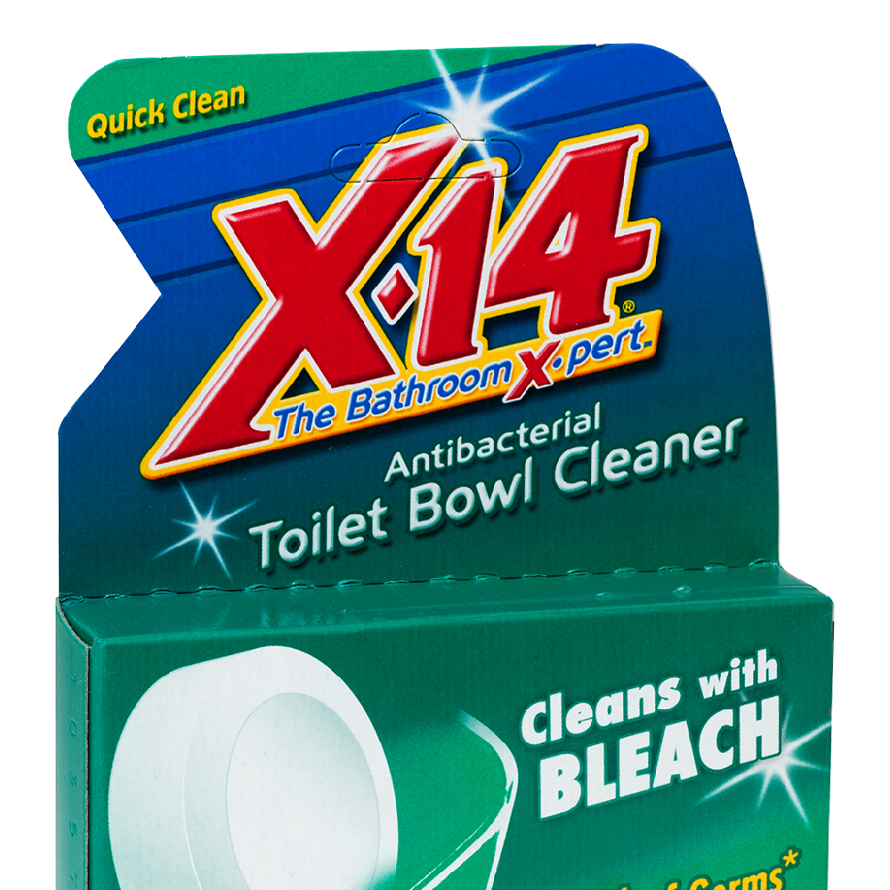 WD40 X14 Toilet Bowl Cleaner with Bleach Antibacterial Drop in Tank