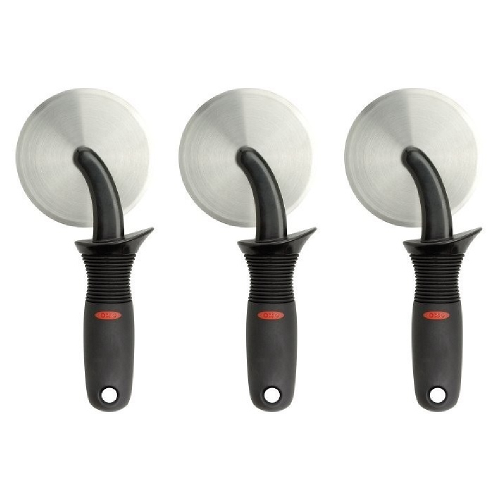 Oxo Softworks Pizza Wheel Cutter Slicer Stainless Steel Blade Black