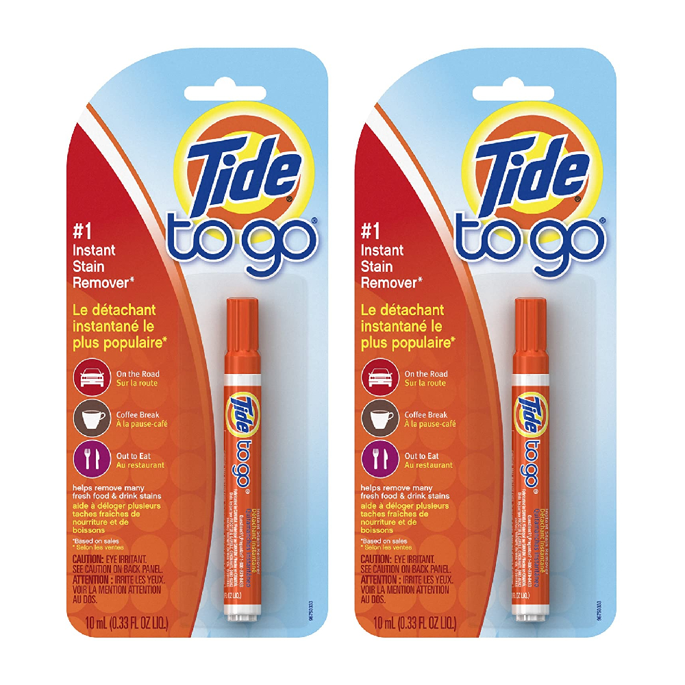 Tide To Go Instant Stain Remover Pen Liquid No Bleach Clean Laundry
