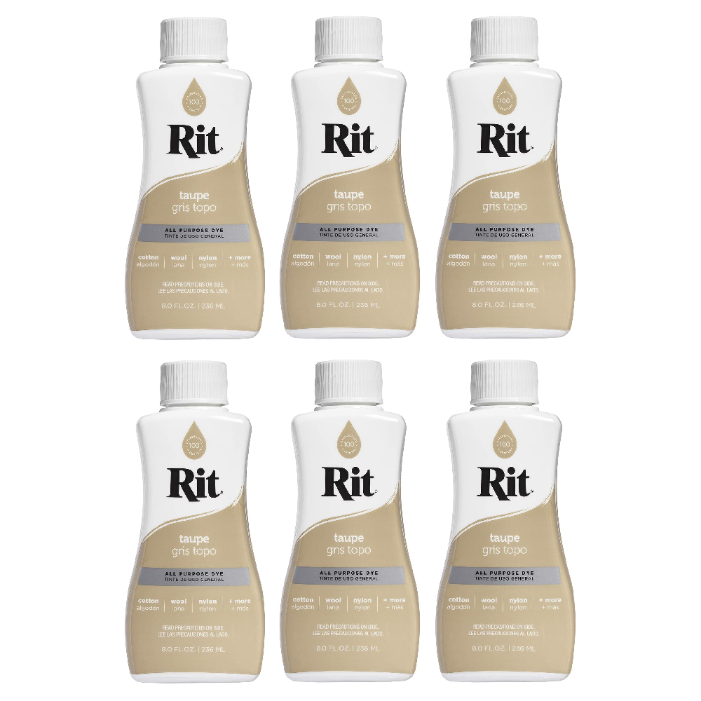 Rit All-Purpose Liquid Dye for Cotton, Linen, Rayon, Silk, Wool, Nylon,  Wood and More : : Health, Household and Personal Care