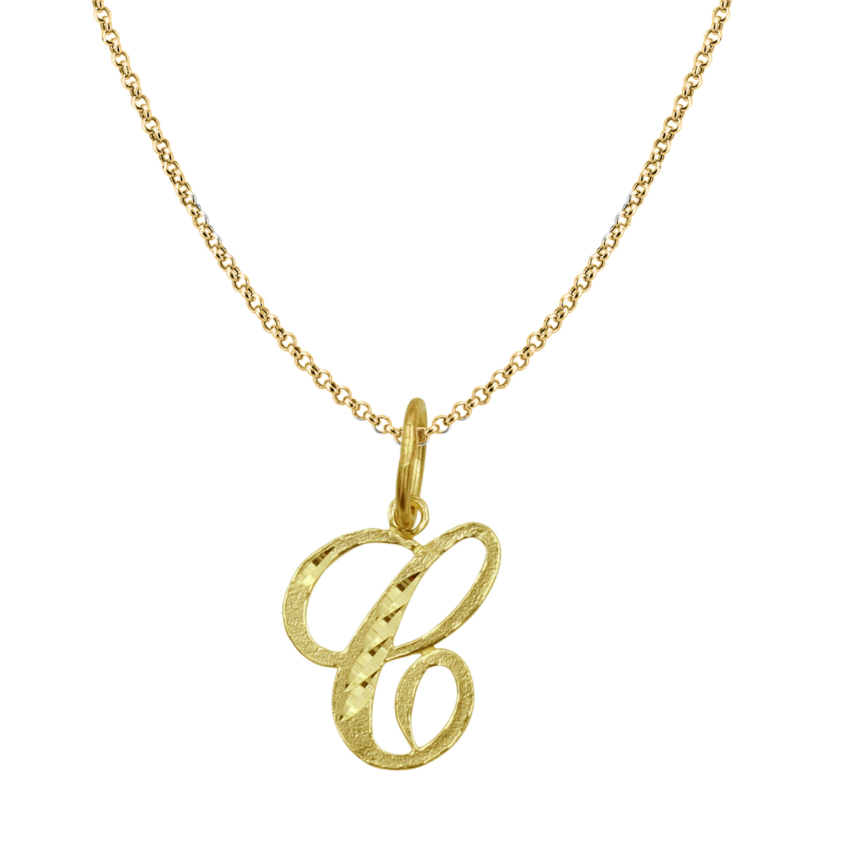 C letter store pendant