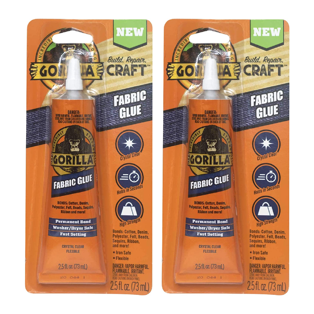 Gorilla Glue 8025507 - Gorilla Fabric Glue (2.5 oz) - Hub Hobby