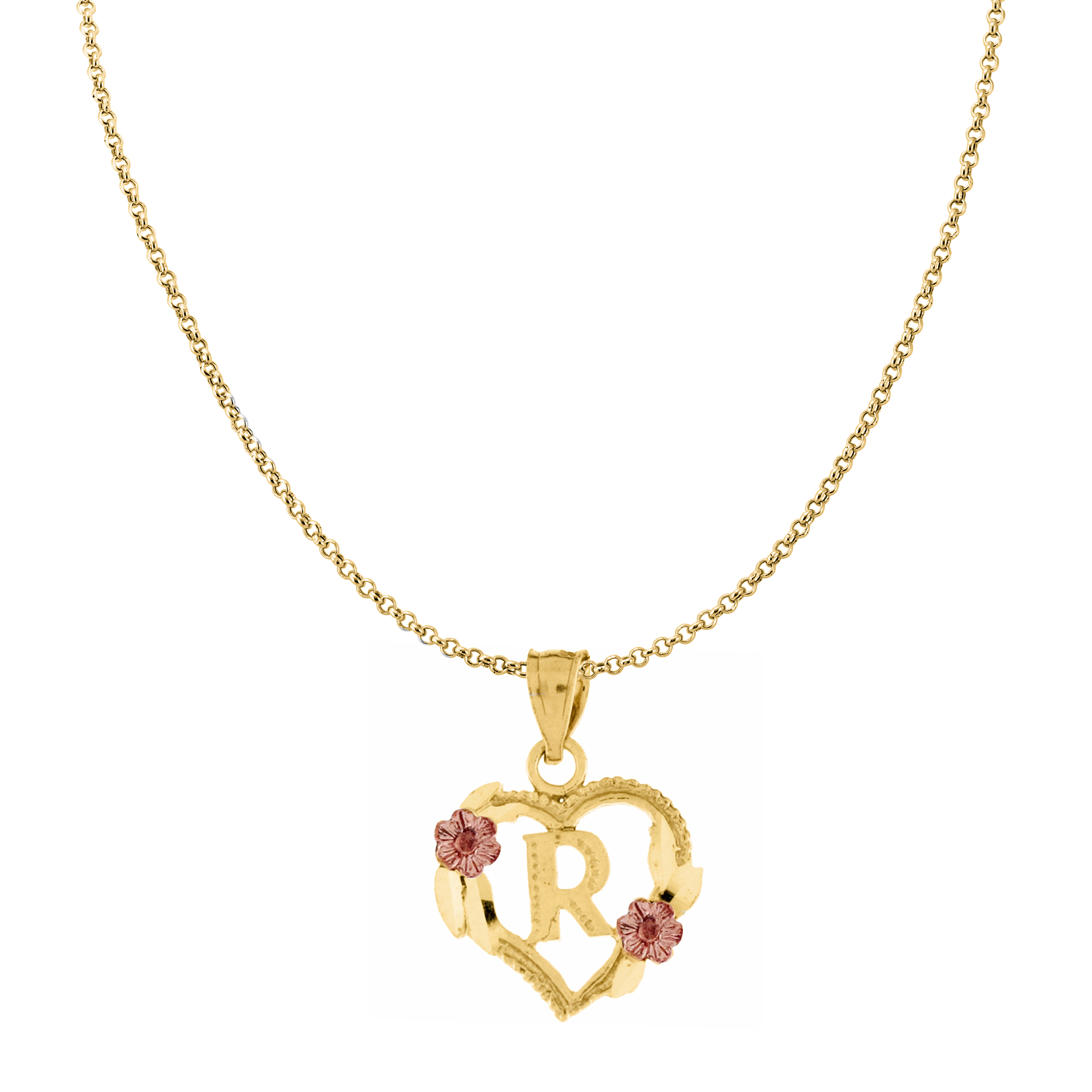 Genuine 14k Two-tone Gold 0.66